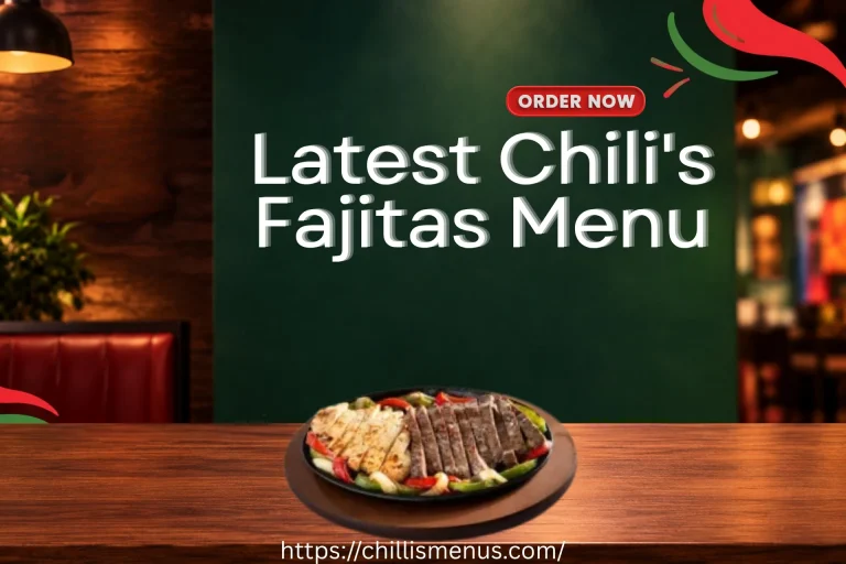 Latest Chili's Fajitas Menu